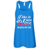 I Like To Think Wine Misses Me Too T-Shirt & Tank Top | Teecentury.com