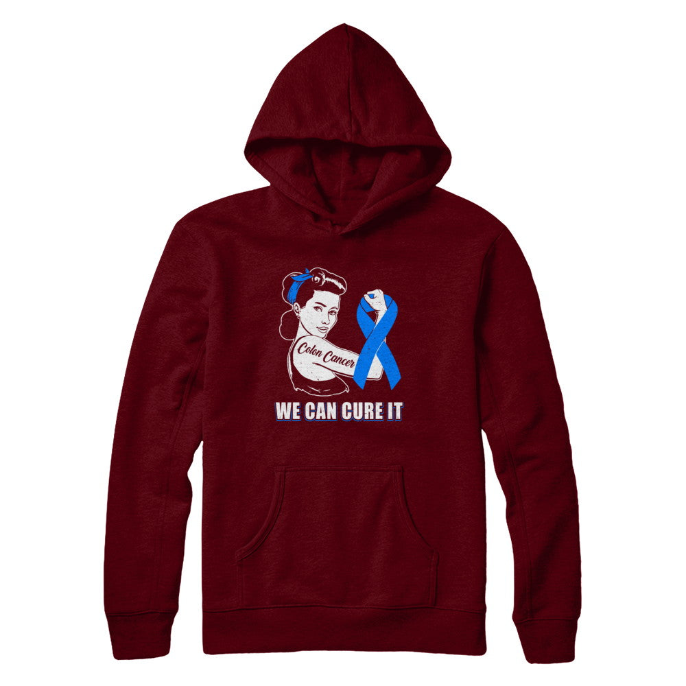 Colon Cancer Awareness Survivor We Can Cure It T-Shirt & Hoodie | Teecentury.com