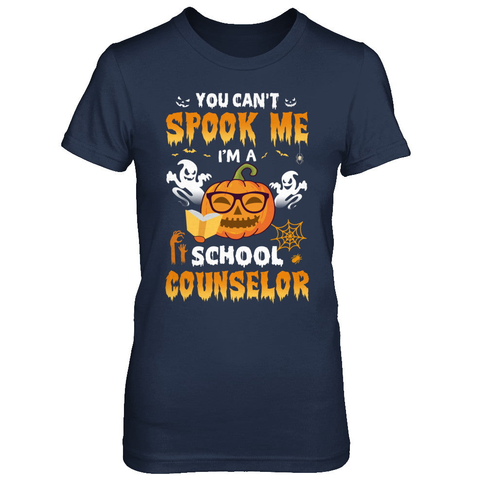 Can't Spook Me School Counselor Halloween Costume T-Shirt & Hoodie | Teecentury.com