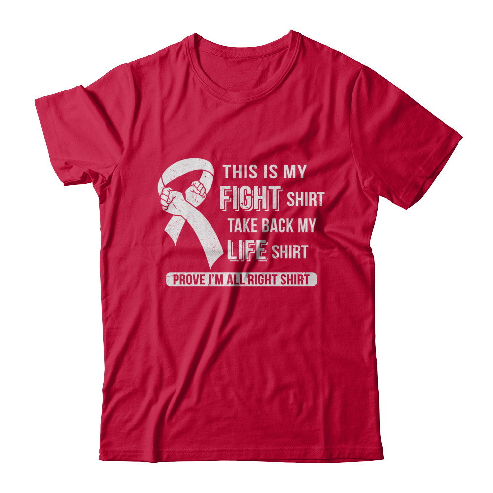 This Is My Fight Lung Cancer Awareness T-Shirt & Hoodie | Teecentury.com