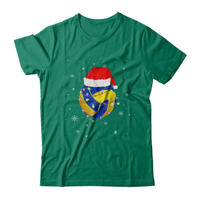 Santa Hat Volleyball Christmas Gifts T-Shirt & Sweatshirt | Teecentury.com