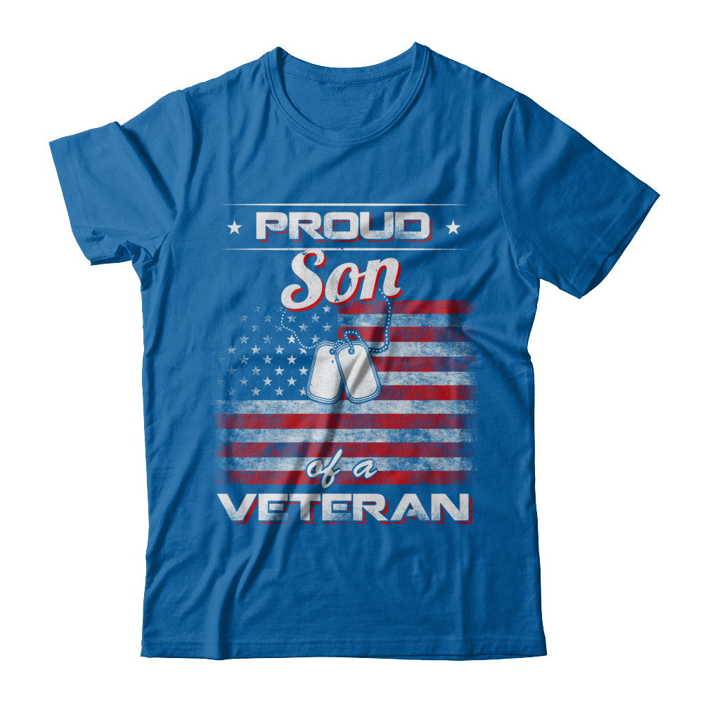 Proud Son Of A Veteran T-Shirt & Hoodie | Teecentury.com
