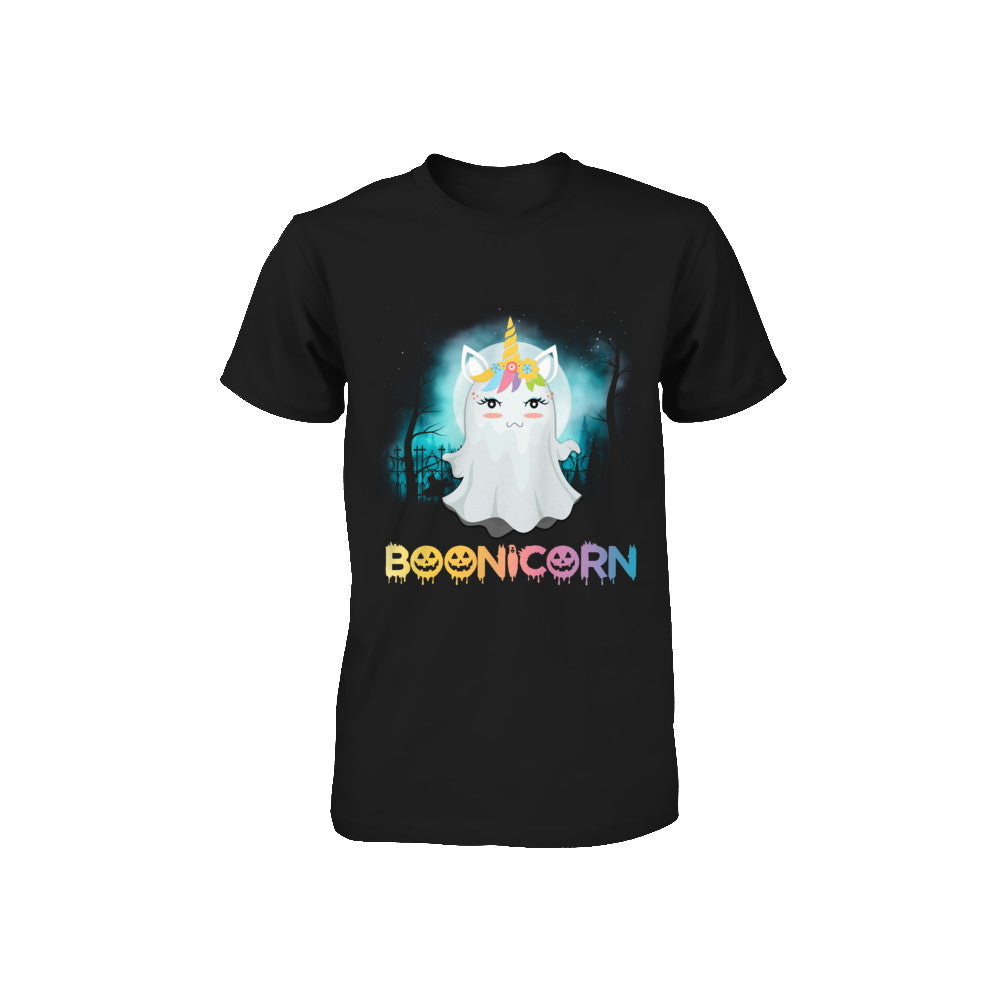 Boonicorn Ghost Unicorn Halloween Girls Youth Youth Shirt | Teecentury.com