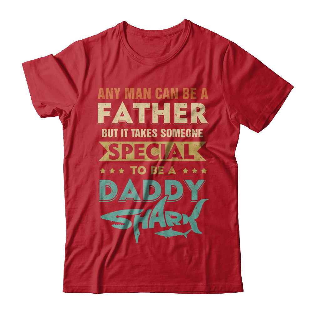Vintage Someone Special To Be A Daddy Shark Fathers Day T-Shirt & Hoodie | Teecentury.com