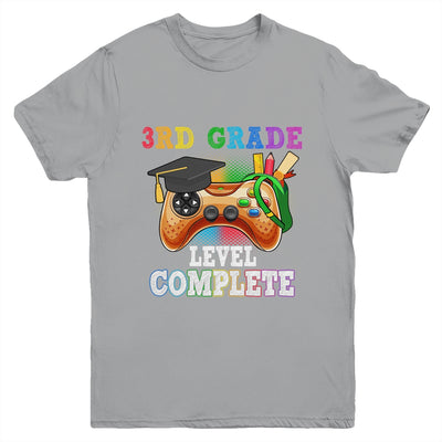 3rd Grade Level Complete Last Day Of School Graduation Youth Shirt | teecentury