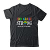 3rd Grade Strong No Matter Distance Virtual Learning T-Shirt & Hoodie | Teecentury.com