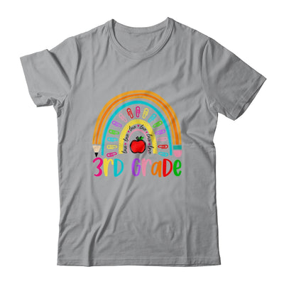 3rd Teacher Rainbow First Day Of Back To School Shirt & Hoodie | teecentury