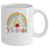 3rd Teacher Rainbow First Day Of Back To School Mug | teecentury