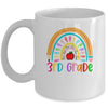 3rd Teacher Rainbow First Day Of Back To School Mug | teecentury