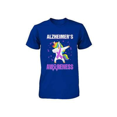 Inspirational Alzheimer's Awareness Unicorn Support Youth Youth Shirt | Teecentury.com