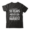 The First 55 Years Of Childhood Are Always The Hardest Birthday T-Shirt & Hoodie | Teecentury.com
