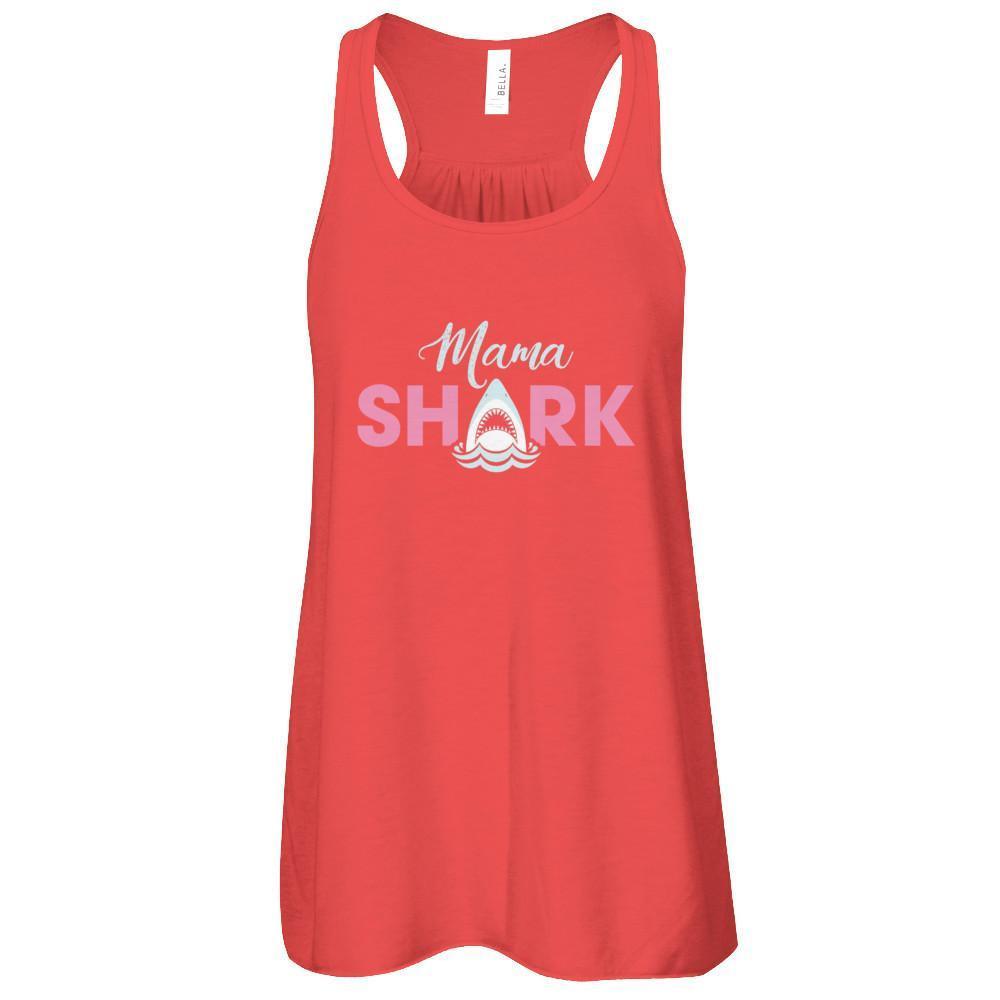 Mama Shark Lovers Best Mom T-Shirt & Tank Top | Teecentury.com
