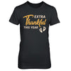 Extra Thankful This Year Pregnant Thanksgiving T-Shirt & Sweatshirt | Teecentury.com