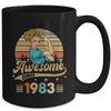 40 Year Old Awesome Since 1983 40th Birthday Women Mug | teecentury