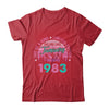 40 Years Old Awesome Since January 1983 40th Birthday Women Shirt & Tank Top | teecentury