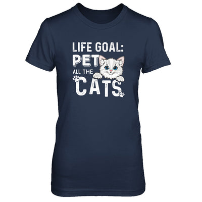 Life Goal Pet All The Cats T-Shirt & Tank Top | Teecentury.com