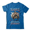 Knight Templar My Level Of Patience Depends On Your Level Of Stupidity T-Shirt & Hoodie | Teecentury.com