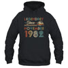 40th Birthday 40 Years Old Legendary Since November 1982 T-Shirt & Hoodie | Teecentury.com