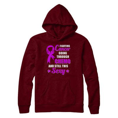 Fighting Cancer Chemo And Still This Sexy Purple Awareness T-Shirt & Hoodie | Teecentury.com