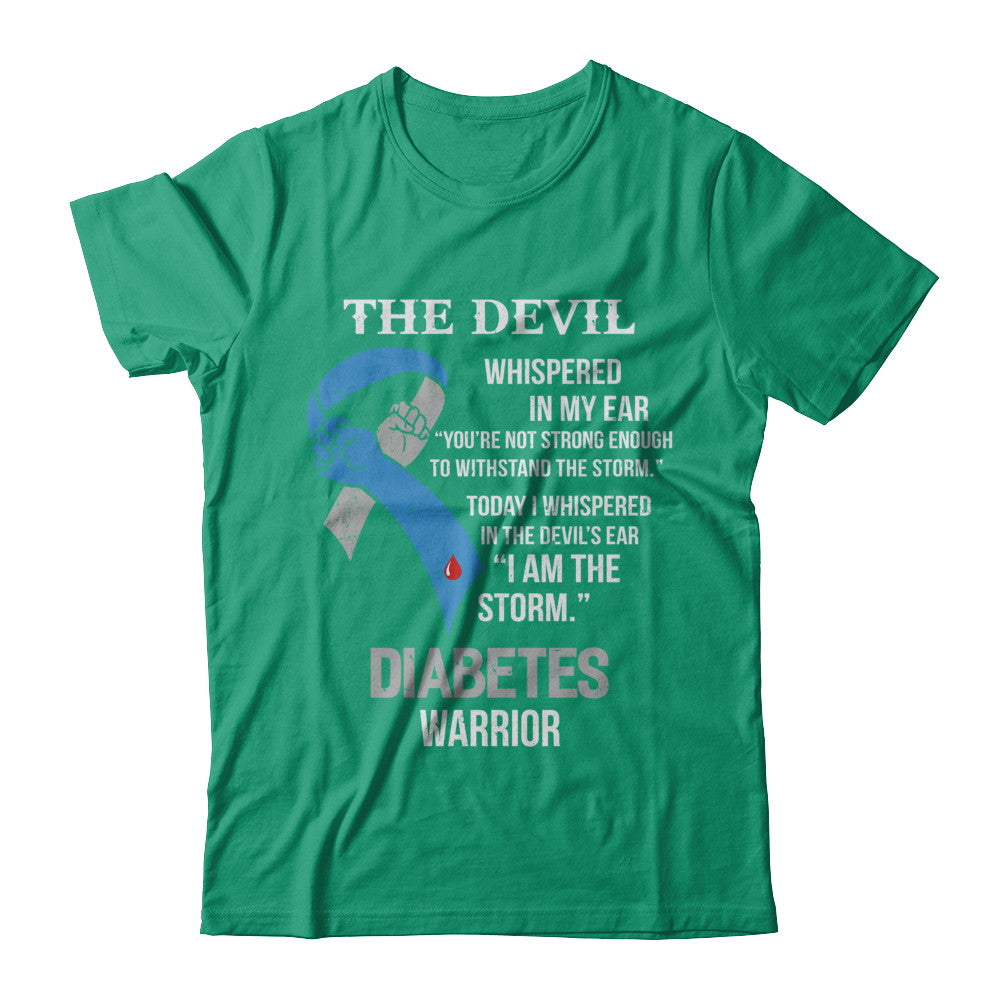 I Am The Storm Support Diabetes Awareness Warrior Gift T-Shirt & Hoodie | Teecentury.com