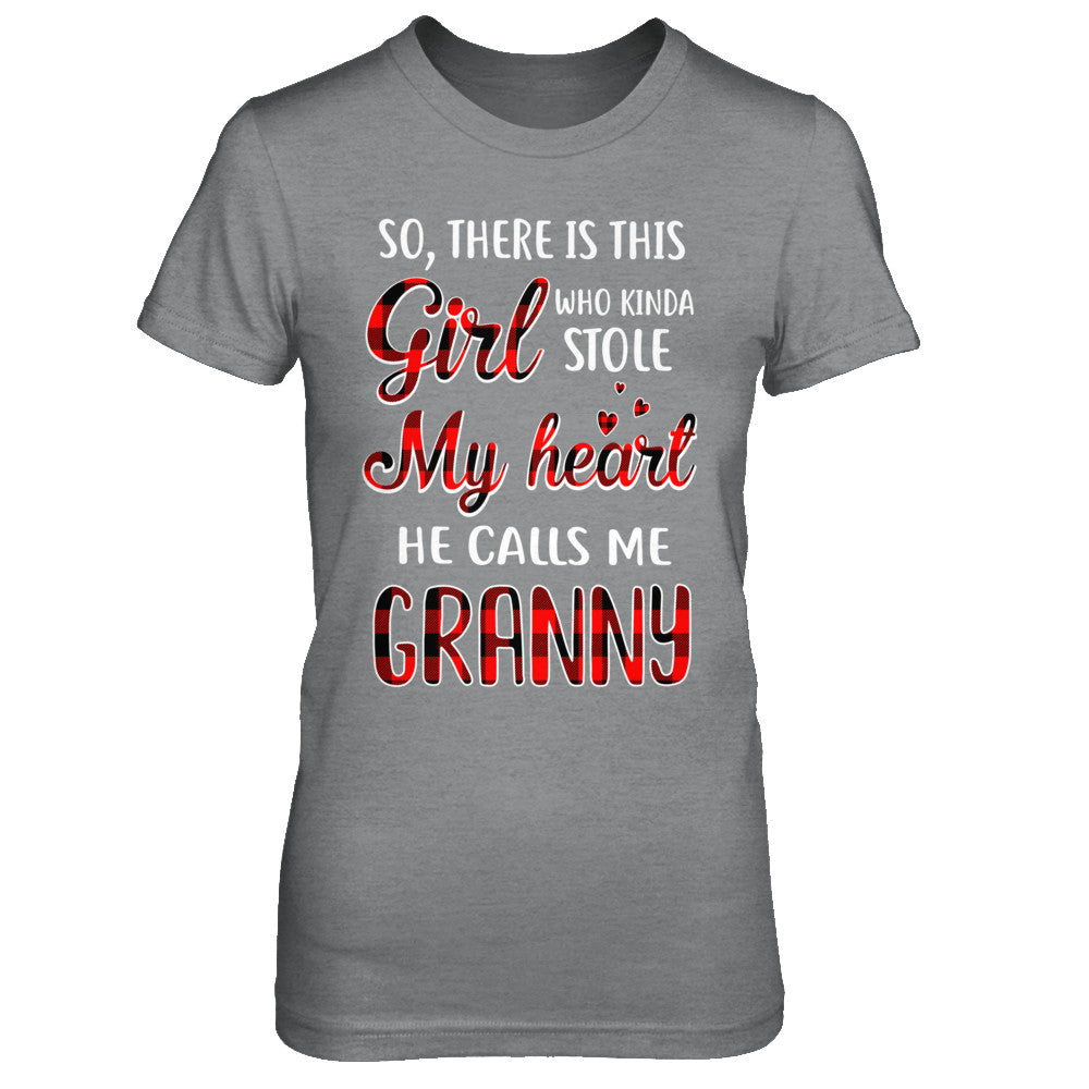 This Girl Who Kinda Stole My Heart He Calls Me Granny T-Shirt & Hoodie | Teecentury.com