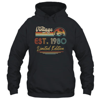 42 Year Old Vintage 1980 Limited Edition 42th Birthday T-Shirt & Hoodie | Teecentury.com