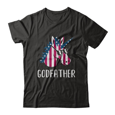 Patriotic Godfather Unicorn Americorn 4Th Of July T-Shirt & Hoodie | Teecentury.com