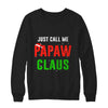 Santa PaPaw Claus Matching Family Christmas Pajamas T-Shirt & Sweatshirt | Teecentury.com