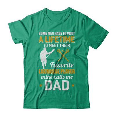 Funny My Favorite Lacrosse Player Calls Me Dad T-Shirt & Hoodie | Teecentury.com