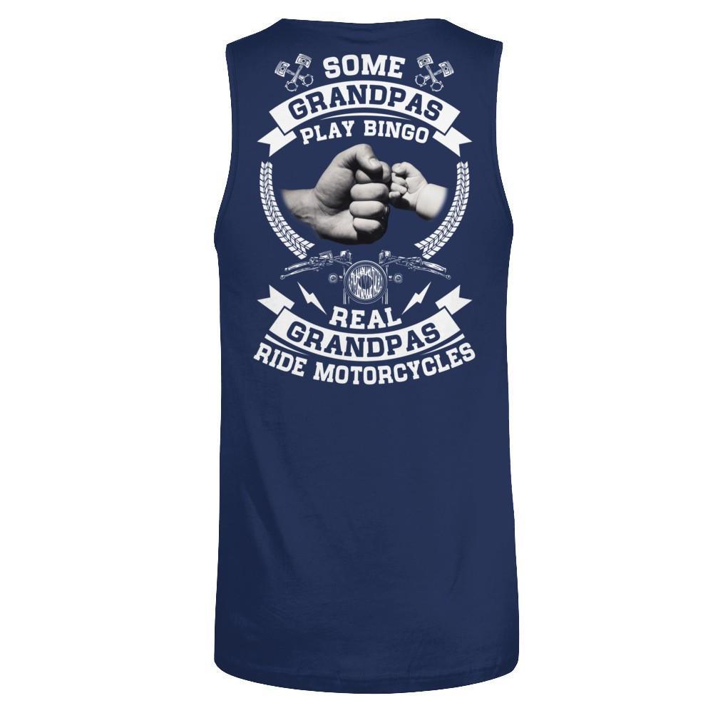 Some Grandpas Play Bingo Real Grandpas Ride Motorcycles T-Shirt & Hoodie | Teecentury.com