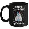 41th Birthday Gift Idea 1981 Happy Quarantine Birthday Mug Coffee Mug | Teecentury.com