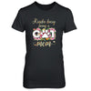 Kinda Busy Being A Cat Mom Gift T-Shirt & Tank Top | Teecentury.com