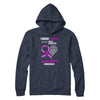 Alzheimer's Awareness I Wear Purple For My Mom Son Daughter T-Shirt & Hoodie | Teecentury.com