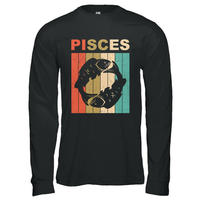 Vintage Pisces Zodiac February March Birthday Gift T-Shirt & Hoodie | Teecentury.com
