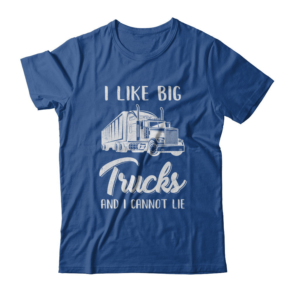 I Like Big Trucks And I Cannot Lie Trucker T-Shirt & Hoodie | Teecentury.com