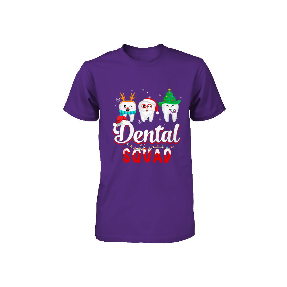 Dental Squad Tooth Christmas Dental Assistant Gifts Youth Youth Shirt | Teecentury.com