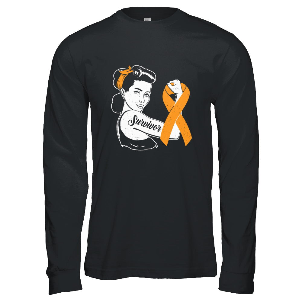 We Can Cure It Multiple Sclerosis Orange Awareness Survivor T-Shirt & Hoodie | Teecentury.com