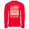 If At First You Don't Succeed Funny Volleyball Coach T-Shirt & Hoodie | Teecentury.com