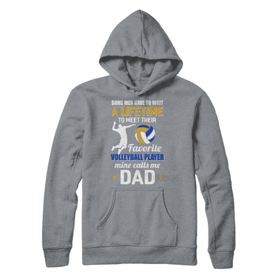 Funny My Favorite Volleyball Player Calls Me Dad T-Shirt & Hoodie | Teecentury.com