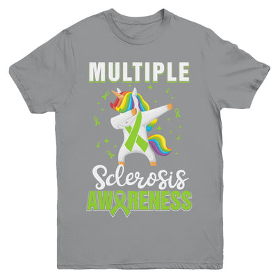 Inspirational Multiple Sclerosis Awareness Unicorn Support Youth Youth Shirt | Teecentury.com
