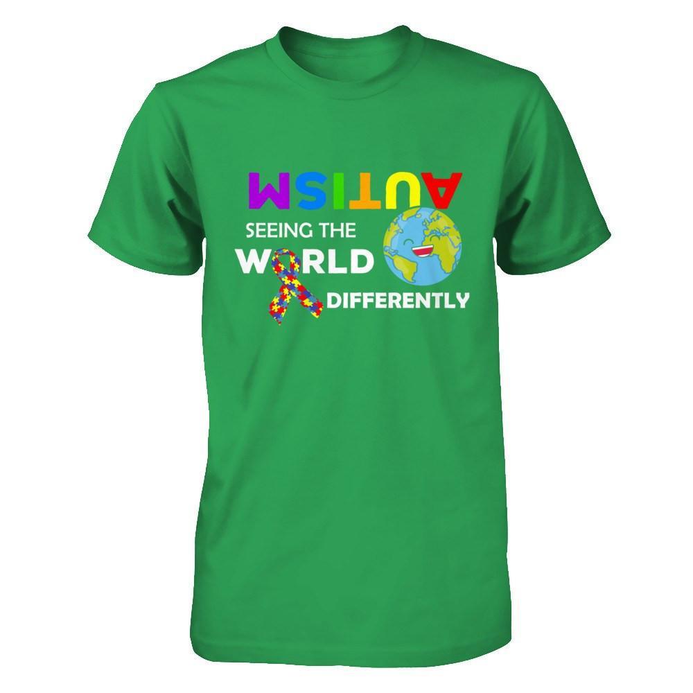 Autism Seeing The World Differently T-Shirt & Hoodie | Teecentury.com