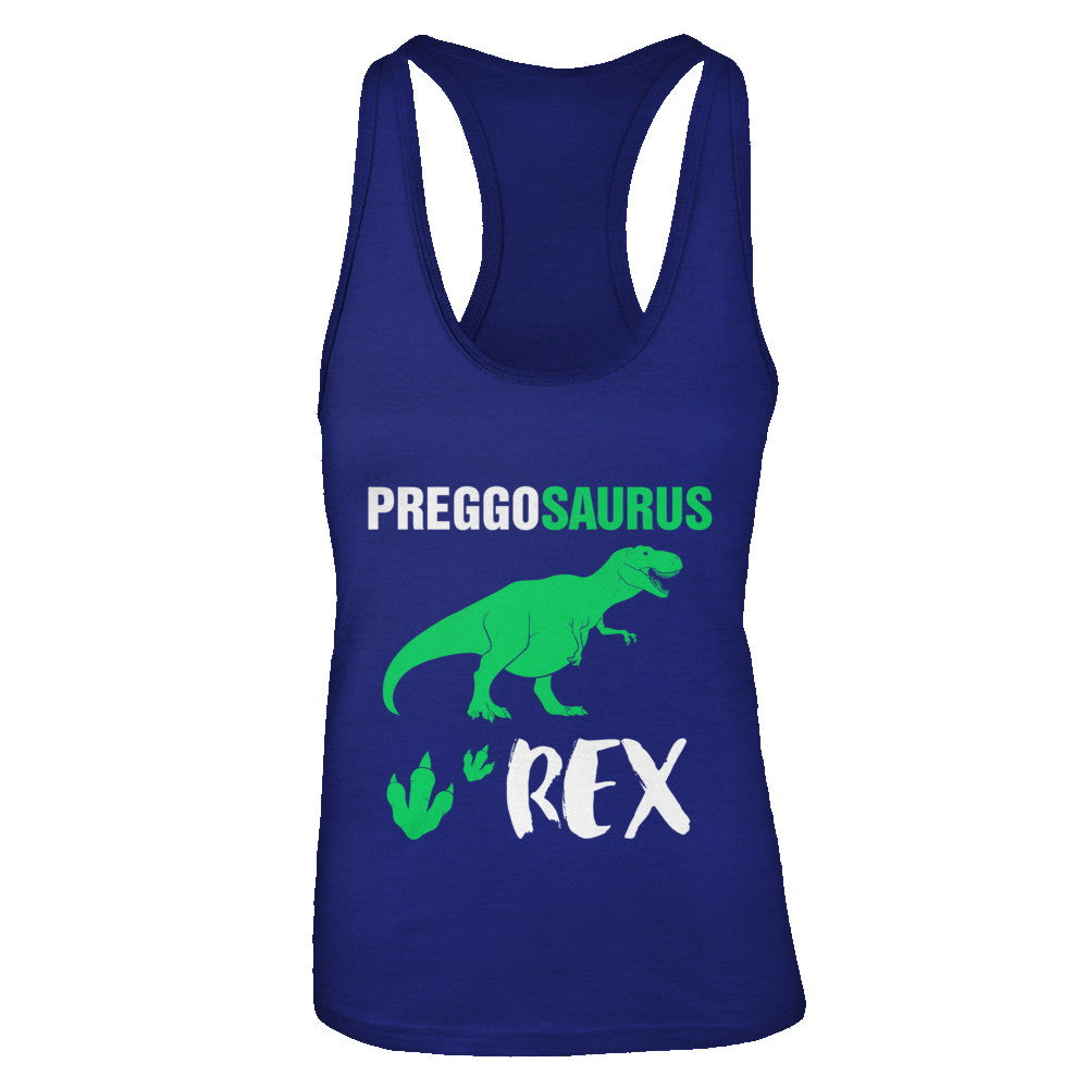 Preggosaurus Rex Pregnancy Mom Dinosaur Gift T-Shirt & Tank Top | Teecentury.com