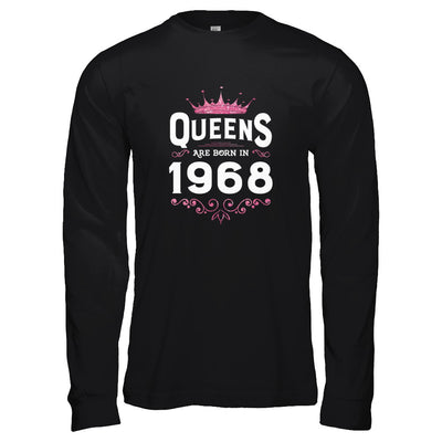 Queens Are Born In 1968 Birthday Gift T-Shirt & Tank Top | Teecentury.com