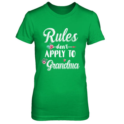 Grandmother Rules Don't Apply To Grandma T-Shirt & Hoodie | Teecentury.com