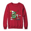 Dabbing Santa Through The Snow T-Shirt & Sweatshirt | Teecentury.com