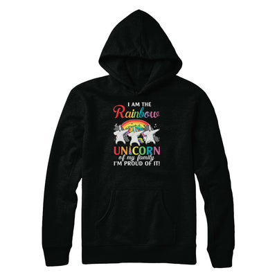 I Am The Rainbow Unicorn Of My Family Lesbian LGBT T-Shirt & Tank Top | Teecentury.com