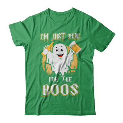 I'm Just Here For The Boos Halloween Beer T-Shirt & Hoodie | Teecentury.com