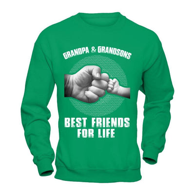 Grandpa And Grandsons Best Friends For Life T-Shirt & Hoodie | Teecentury.com