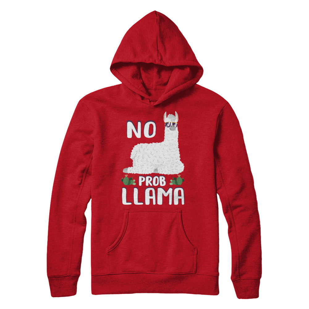 No Prob Llama No Drama Mama Alpaca Llamacorn T-Shirt & Hoodie | Teecentury.com