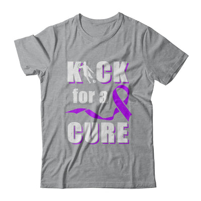 Kick For A Cure Soccer Alzheimers Pancreatic Lupus Awareness T-Shirt & Hoodie | Teecentury.com